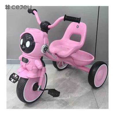 CJ-BDW-607  Vente chaude 2025 Tricycle personnalisé pour tout-petits Enfants 3 roues Musique Jouets de voiture à chevaucher 2-4 ans Vente en gros Tricycles pour enfants