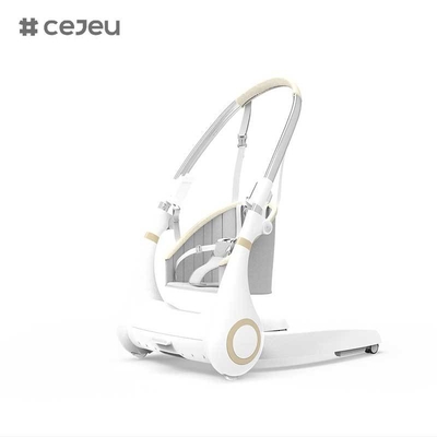 CJ-LL-MY-08 4 en 1 fauteuil électrique multi-fonctionnel pour bébé réglage de hauteur fauteuil haute pour bébé nouveau design de luxe multi-fonctionnel 4 en 1 fauteuil pliable pour bébé fauteuil haute pour bébé nourrissage en rotin pour enfants