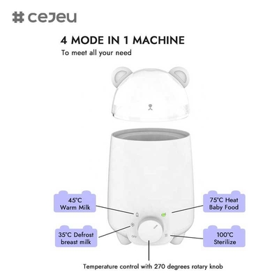 CJ-FHC-BN- 231001 Four-in-One Multi-Functional Constant Temperature Warmer for Baby for Bottle Disinfecting and Warming Aged 0-12 Months