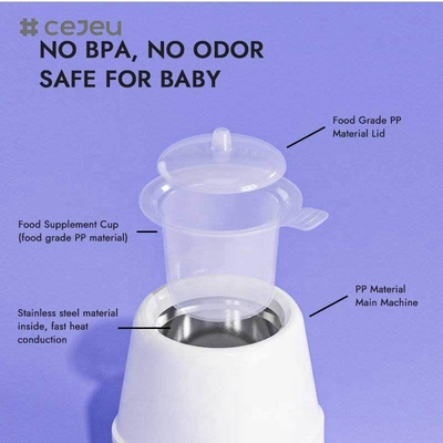 CJ-FHC-BN- 231002 8-Function Smart Electric Digital Portable Breast Milk Warmer Baby Formula Powder Dispenser Bottle Sterilizer for Newborn Care