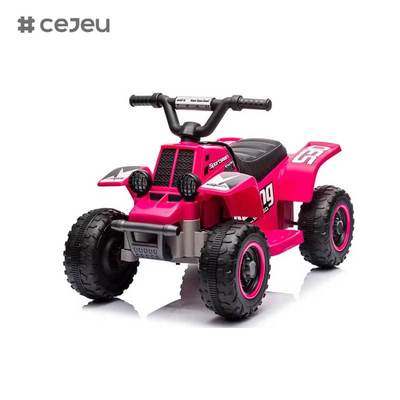 CJ-JS-511 Voiture électrique ATV pour enfants - Voiture électrique pour enfants avec télécommande avec lumière pour garçons et filles