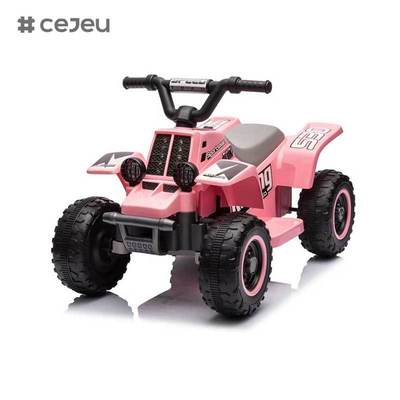 CJ-JS-511 Voiture électrique ATV pour enfants - Voiture électrique pour enfants avec télécommande avec lumière pour garçons et filles
