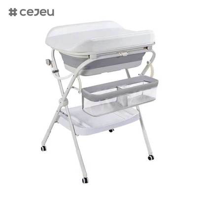 CJ-QC6605-1 Table de soins trois-en-un tout-en-un pour nouveau-nés, bain, lavage, pour change mobile - Vente en gros de produits pour le bain de bébé