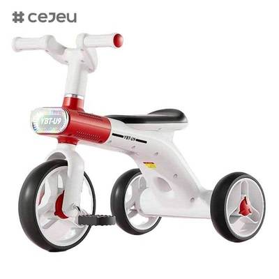 CJ-CT-u9 Tricycle 3 roues pour enfants en gros, pour bébés et enfants de 2 à 6 ans, pour apprendre à faire du vélo
