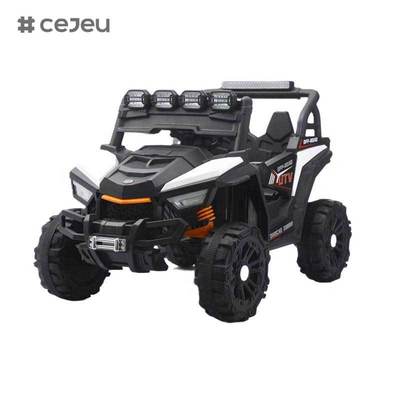 CJ-JB-669 Jouet à chevaucher pour grands enfants, Camion à chevaucher 2 places pour enfants, véhicule électrique pour garçons et filles avec télécommande