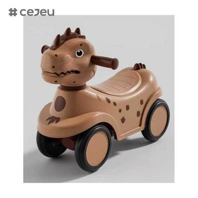 CJ-BNQ-609 Voiture jouet à quatre roues pour enfants, poussette pour tout-petits, 1-3 ans, voiture pour bébé avec glissière et balançoire