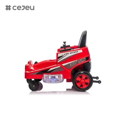 CJ-CH-9970 Lampe LED 12V Voiture électrique pour enfants Voiture tamponneuse électrique rotative à 360 degrés pour enfants de 2 à 12 ans