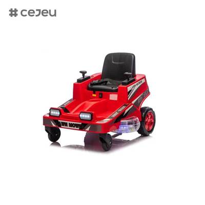 CJ-CH-9970 Lampe LED 12V Voiture électrique pour enfants Voiture tamponneuse électrique rotative à 360 degrés pour enfants de 2 à 12 ans