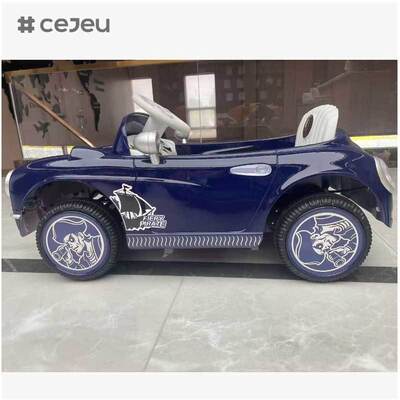 CJ-FB-S9 Antiques voitures de sport de style de chargement jouet Nouveau design véhicule électrique d'éclairage de musique en plastique Ride-on jouet pour les enfants 2-4 ans 12V