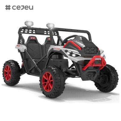 CJ-XH-JC610 4x4 alimenté par batterie enfants UTV électrique tour sur voiture Buggy pour enfants avec télécommande parentale