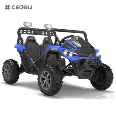 CJ-XH-JC610 4x4 alimenté par batterie enfants UTV électrique tour sur voiture Buggy pour enfants avec télécommande parentale