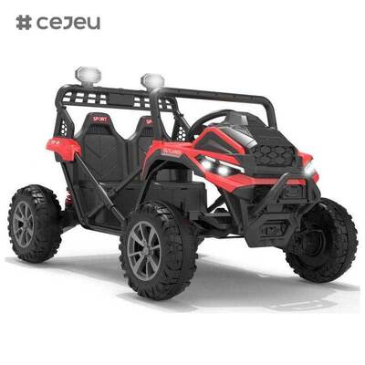 CJ-XH-JC610 4x4 alimenté par batterie enfants UTV électrique tour sur voiture Buggy pour enfants avec télécommande parentale