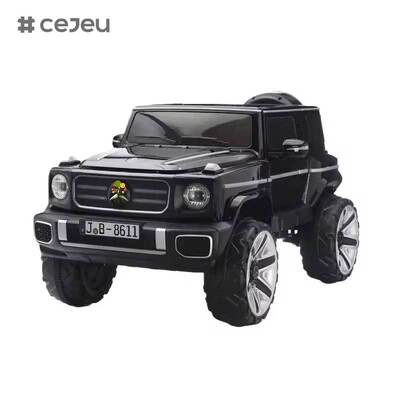 CJ-JB-8611 Super 2 Seater Kids Ride-on Cars Unisex 12v Electric Ride on Car Rechargeable Mercedes Kids Car