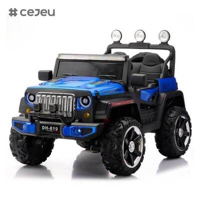 CJ-CHBB-DH-819 Voiture électrique pour enfants en ABS de haute qualité, voiture tout-terrain à quatre roues motrices à piles, pour enfants de 5 à 7 ans, taux de réapprovisionnement USB 66 %