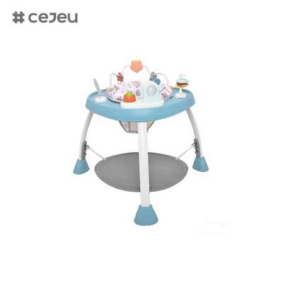 CJ-BST-BC10 centre de jeux et table d'activités avec musique et lumières le repose-pieds a trois réglages de hauteur, peut également être placé sur plateau comme plaque de table