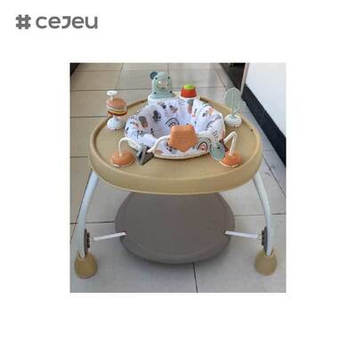 CJ-BST-BC10 centre de jeux et table d'activités avec musique et lumières le repose-pieds a trois réglages de hauteur, peut également être placé sur plateau comme plaque de table