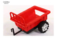 Tracteur rouge de 6 roues de 162*56*48CM avec la trémie démontable avec Bluetooth