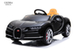Bugatti Chiron a autorisé des enfants montent sur la voiture 12V 7A à piles