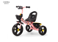 Le tour de tricycle d'enfant en bas âge d'enfants d'enfants sur 3 roues font du vélo la charge 30KG rose