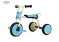 Chargement 30KGS bleu pourpre d'EVA Wheel Portable Kids Tricycle